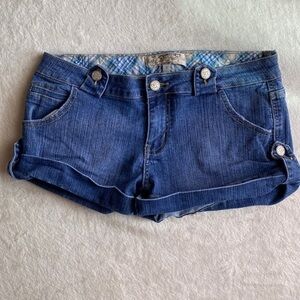 Women's Love Notes Jean Shorts (Junior)‎ Size 7